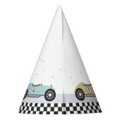 Chapeaux De Fètes Voiture de course Casquettes de fête d'anniversair (Dos)