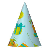 Chapeaux De Fètes Volcan Dinosaur Anniversaire Gâteau Dino Oeufs Bal (Gauche)