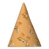 Chapeaux De Fètes Voyage sur route | Peanuts Snoopy Beach Motif (Droite)