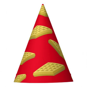 Chapeaux De Fètes Waffle Cute Breakfast Brunch Enfants 1er Anniversa