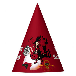 Chapeaux De Fètes Wandering Witch Halloween Spider Anniversaire de e