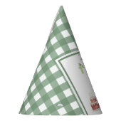 Chapeaux De Fètes Watercolor Dinosaur Three Birthday (Gauche)