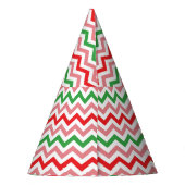 Chapeaux De Fètes Watermelon Summer Zigzag Stripes Motif-56209 (Dos)
