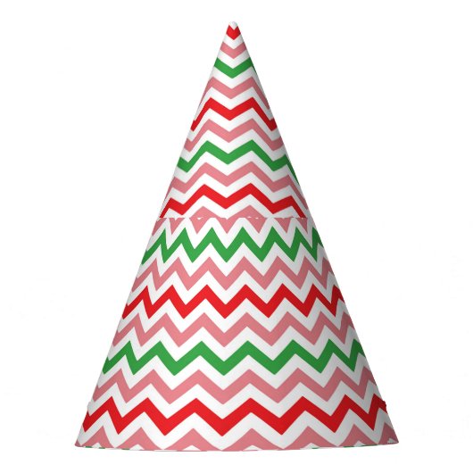 Chapeaux De Fètes Watermelon Summer Zigzag Stripes Motif-56209 (Devant)