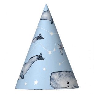 Chapeaux De Fètes Whale Wonders : Aquarelle Starry Sky