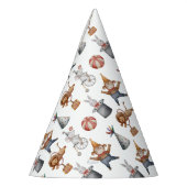 Chapeaux De Fètes Whimsal Animaux Cirque Anniversaire (Gauche)