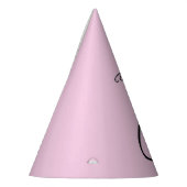 Chapeaux De Fètes Whimsical Skinny Chat noir rose (Gauche)