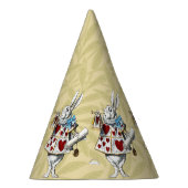 Chapeaux De Fètes White Rabbit Alice Wonderland Hearts (Droite)
