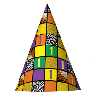 Chapeaux De Fètes Wild One 1er anniversaire fête enfants Safari
