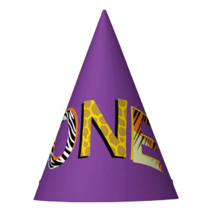 Chapeaux De Fètes Wild One Cute Safari 1er Anniversaire Thème de fêt
