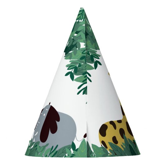 Chapeaux De Fètes Wild One First Birthday Party Jungle Safari (Dos)