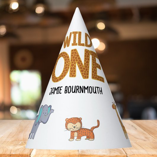 Chapeaux De Fètes Wild One Safari Theme Boys 1er Anniversaire