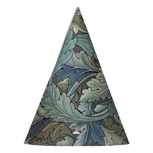 Chapeaux De Fètes William Morris Acanthus Sage Fleur Floral Botaniqu (Gauche)