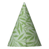 Chapeaux De Fètes William Morris Saule Fleur Classique Vert (Dos)
