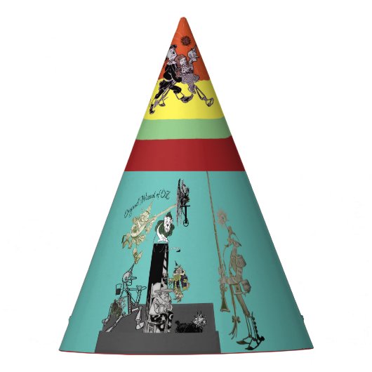 Chapeaux De Fètes Wizard of OZ Authentic Illustrations Party | (Devant)
