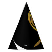 Chapeaux De Fètes Wolf & Dragon Gold Black sorcier casquettes (Gauche)