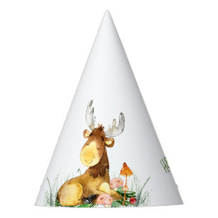 Chapeaux De Fètes Woodland Baby Fox Green Party Casquette