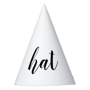 Chapeaux De Fètes Word littéral Funny personnalisable