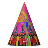 Chapeaux De Fètes Yorkie Poo (Gauche)