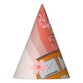 Chapeaux De Fètes Young wild & Three Groovy daisy 3rd Birthday Party (Gauche)