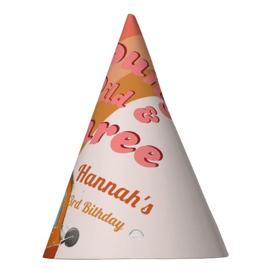 Chapeaux De Fètes Young wild & Three Groovy daisy 3rd Birthday Party (Droite)