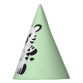 Chapeaux De Fètes Zebra Birthday Party Green (Droite)