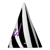 Chapeaux De Fètes Zebra Imprimer Anniversaire Fête Enfants (Droite)