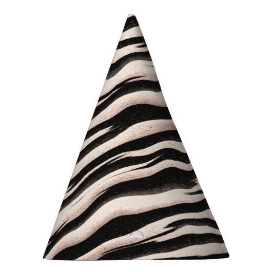Chapeaux De Fètes Zebra raye une texture transparente + vos idées (Droite)
