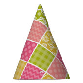 Chapeaux De Fètes Zigzag, Chevron, Pois, En vichy, Patchwork (Droite)