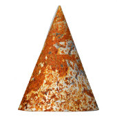 Chapeaux De Fètes zinc rouillé : arrière - plan de texture grunge. (Gauche)