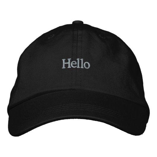 Chapeaux ou Casquettes Brodé(e)s de Style (Devant)