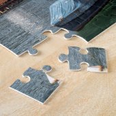 Chapel Bridge Lucerne, zwitserland Legpuzzel (Zijkant)