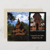 Chapel in de heuvels briefkaart (Voorkant / Achterkant)