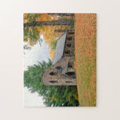 Chapel in herfst legpuzzel (Verticaal)