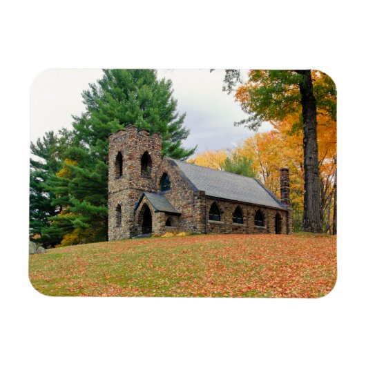 Chapel in herfst magneet (Horizontaal)