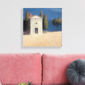 Chapel near Pienza II 2012 Canvas Afdruk (Insitu (Woonkamer))