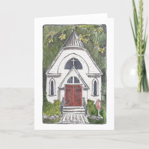 Chapel of the Good Shepherd Chautauqua Folded Card Kaart
