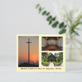 Chapelle de la mission de Nombre de Dios Carte pos (Debout devant)