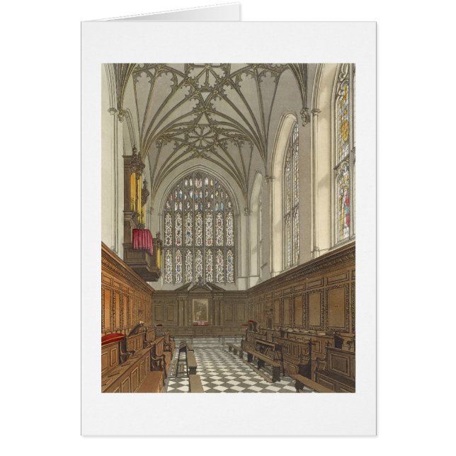 Chapelle d'université de Winchester, de la (Devant)