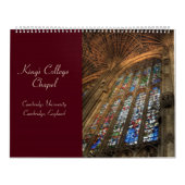 Chapelle King's College 2010 Calendrier (Protection)