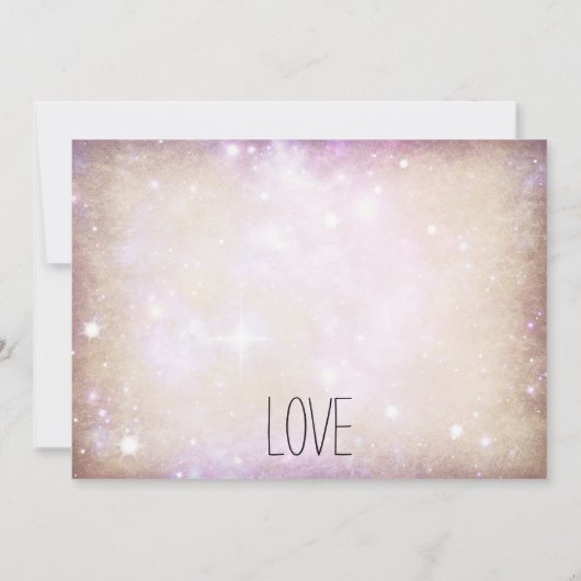 Chapelle Mariage romantique Invitations de mariage (Dos)