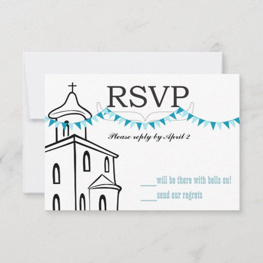 Chapelle RSVP-size pour les enveloppes RSVP (Devant)