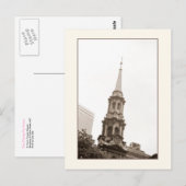 Chapelle Saint Paul Sepia Carte postale (Devant / Derrière)