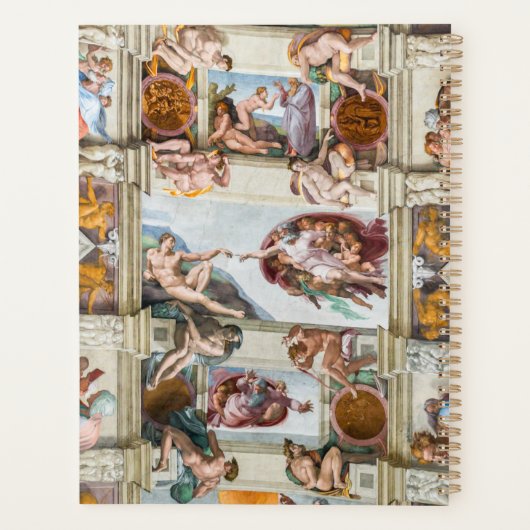 Chapelle Sixtine Michelangelo - Vatican, Rome, Ita (Dos)