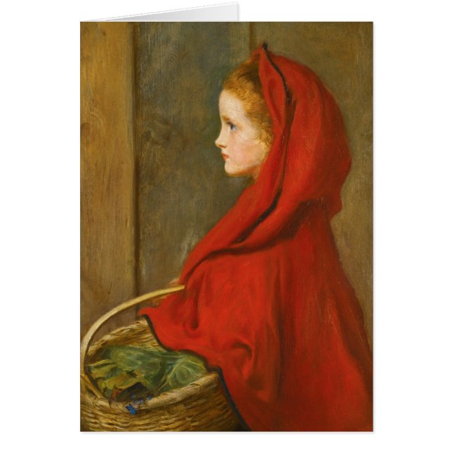 Chaperon rouge par Millais (Devant)