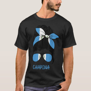 Chapina Guatemalaans meisje Chapina Guatemala T-shirt