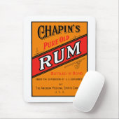 Chapins zuiver oud etiket muismat (Met muis)