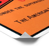 Chapins zuiver oud Rum Poster (Hoek)