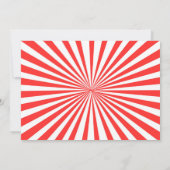 Chapiteau de carte de remerciements d'anniversaire (Dos)