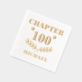 Chapitre 100 Anniversaire Nom personnalisé (Gauche)